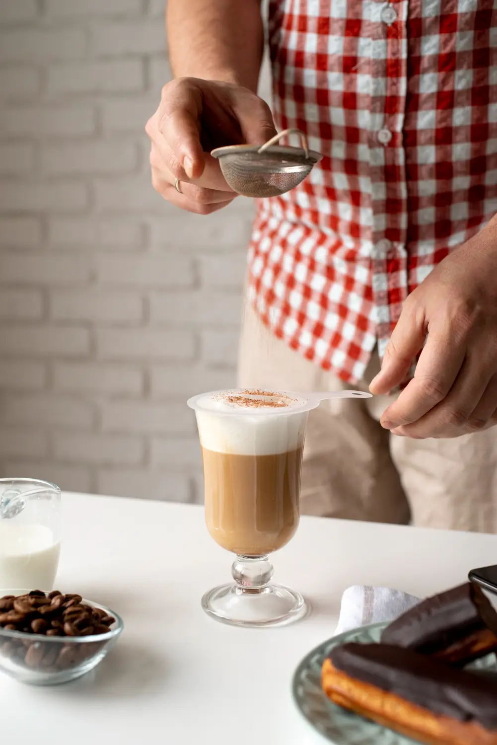 how to make a flat white coffee