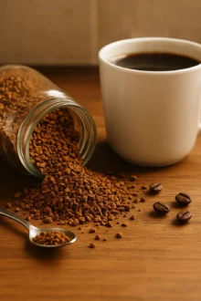what is instant coffee granules