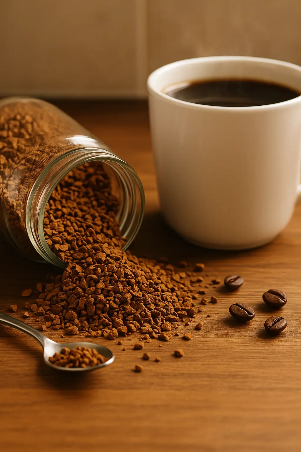what is instant coffee granules